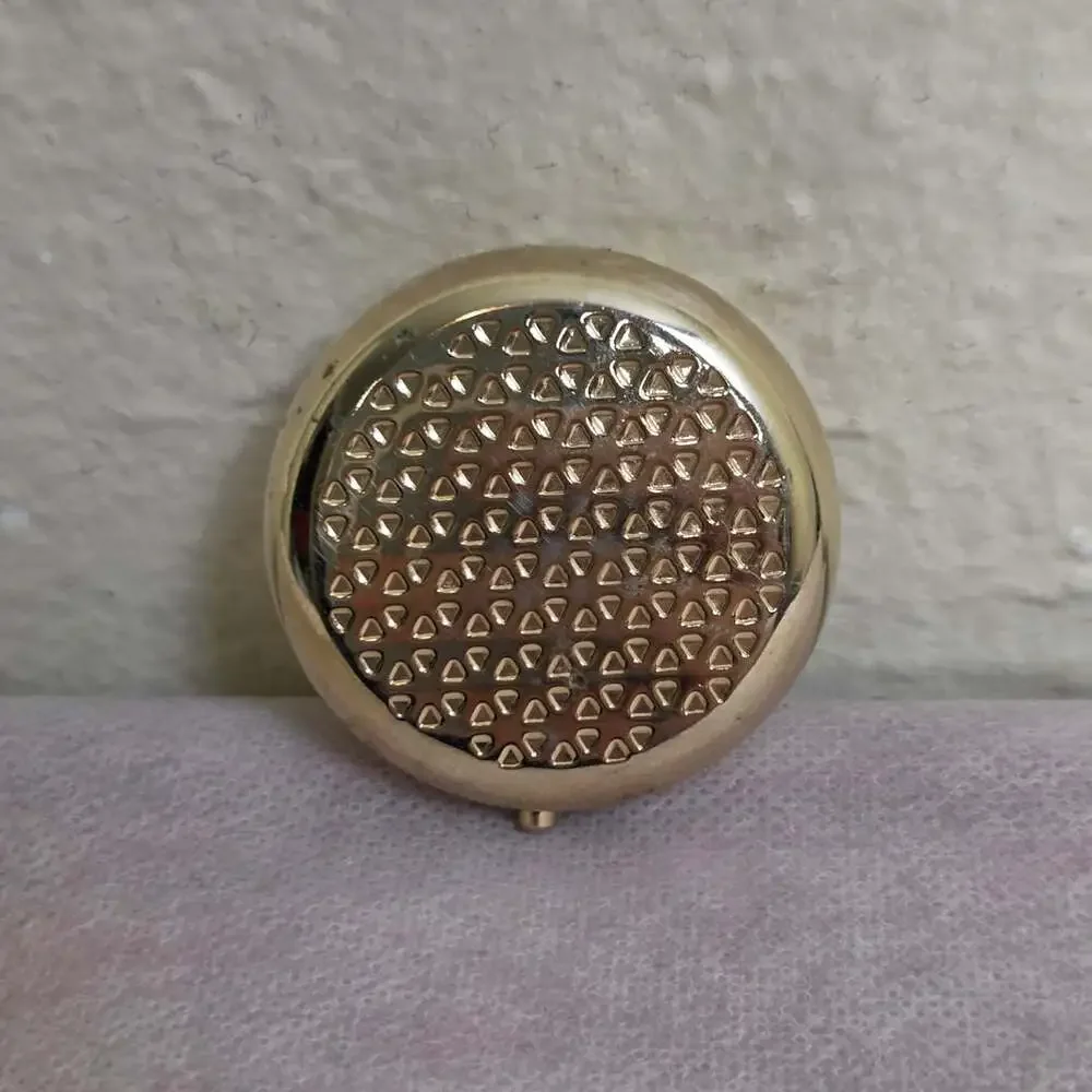 Vintage Cloisonne Tropical Fish Metal Pill Box